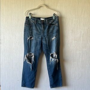Madewell Distressed  Boyjean